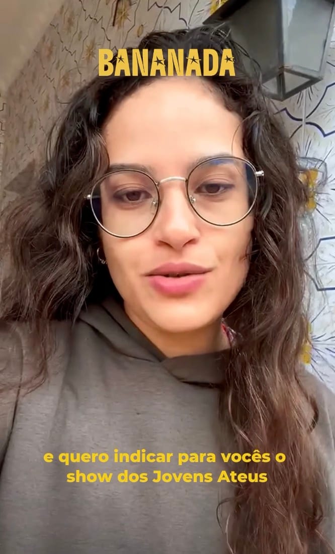 Vera Fischer Era Clubber grava a chamada do Bananada 2026